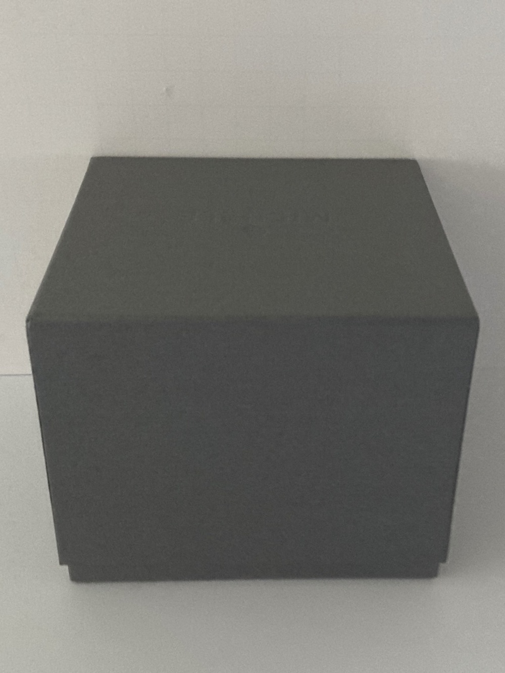 Michele Gray Watch Box/Cushion/Polishing Cloth/Manual/Warranty Card/NEVER USED!! - Picture 5 of 16